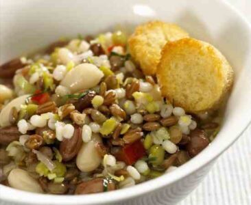 Bean and Barley Soup Recipe Image